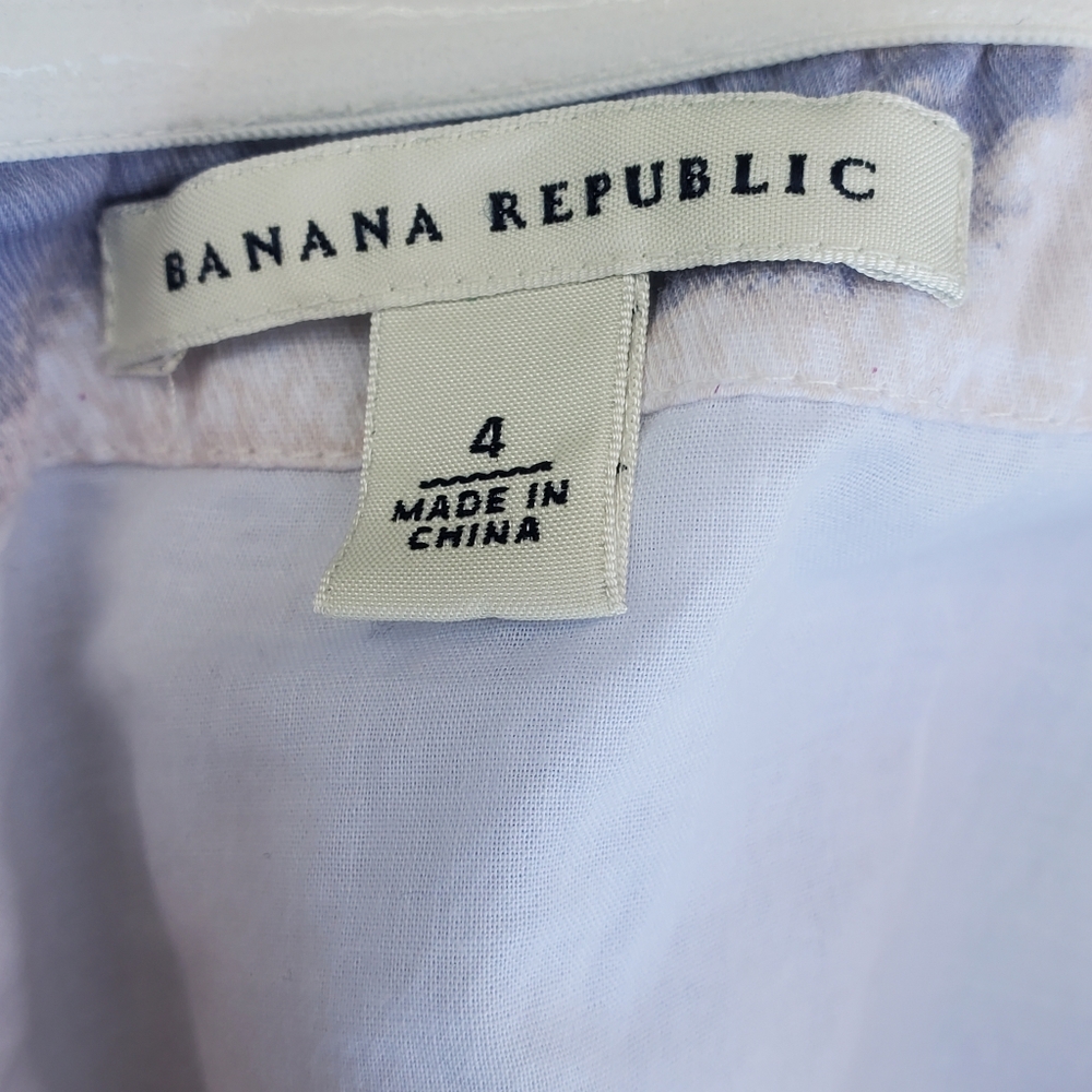 Banana Republic A line Strapless Dress Size 4 - Picture 2 of 5